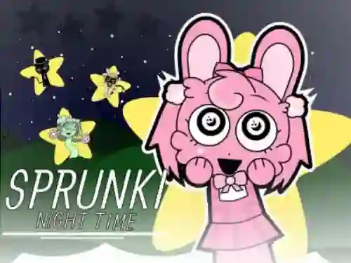 遊戲Sprunki Night Time 2在線