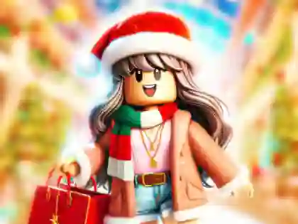 遊戲Jigsaw Puzzle: Roblox Christmas Mall在線