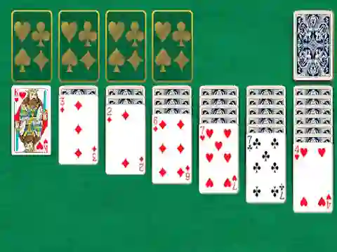 遊戲Klondike Classic Solitaire在線