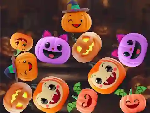 遊戲Merge Connect Pumpkins: Halloween!在線