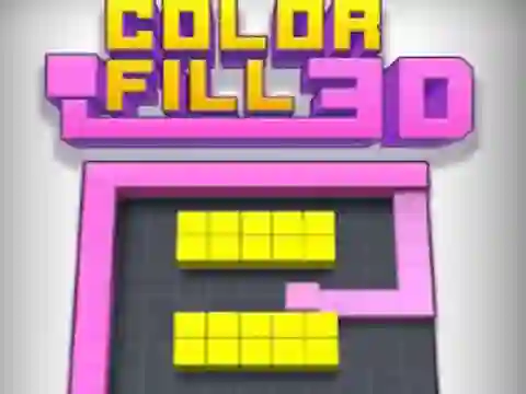 遊戲Color Fill 3D在線