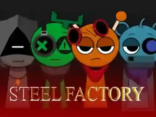 遊戲Sprunki x SepBox: Steel Factory在線