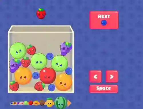 遊戲Fruit Merge在線