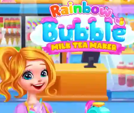 遊戲Rainbow Bubble Milk Tea Maker在線