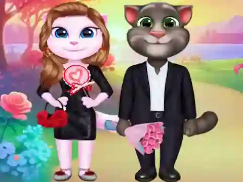 遊戲Kitty Couple Lovely Valentine在線