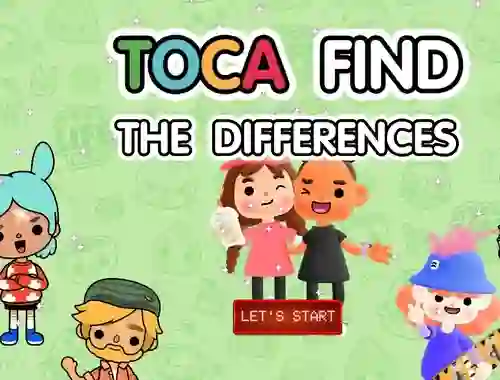 遊戲Toca Find The Differences在線