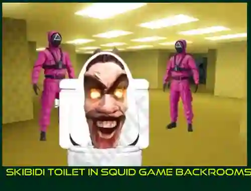 遊戲Skibidi Toilet in Squid Game Backrooms在線