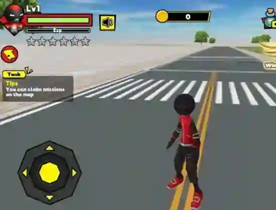 遊戲Stick Rope Hero在線