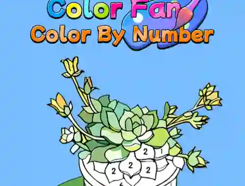 遊戲Color Fan Color By Number在線