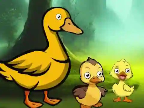 遊戲Duck Family Reach Pond在線