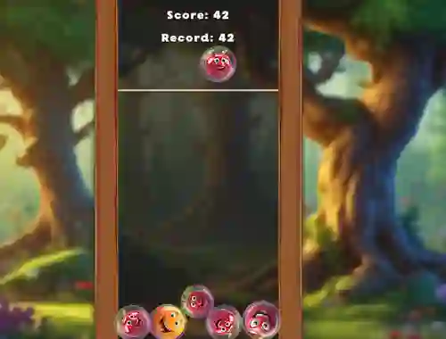 遊戲Match Fruits In Bubbles!在線
