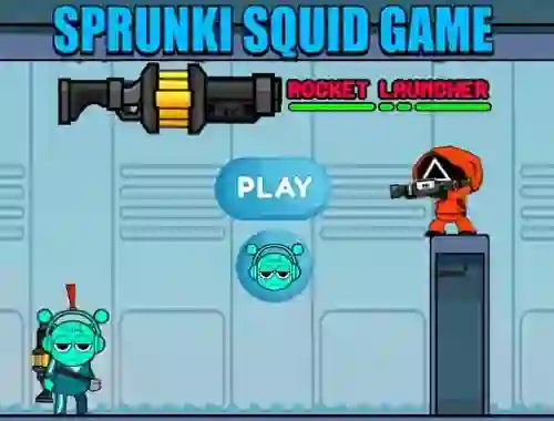 遊戲Sprunki Squid Game Rocket Launcher在線