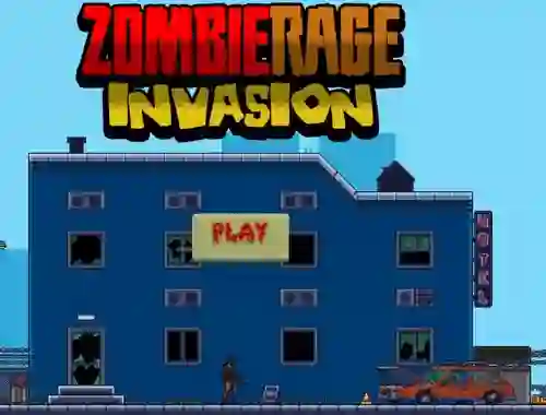 遊戲Zombie Rage Invasion在線