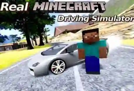 遊戲Real Minecraft Driving Simulator在線