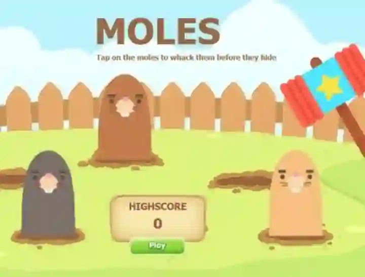 遊戲Moles在線