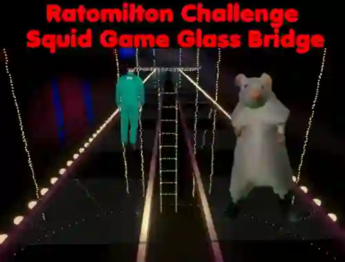 遊戲Rato Milton Challenge Squid Game Glass Bridge在線