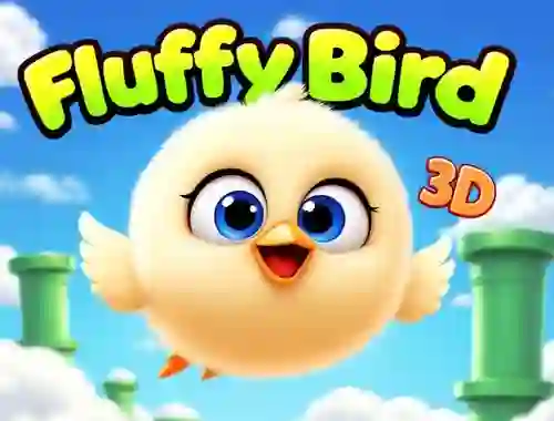 遊戲Fluffy Bird 3D在線