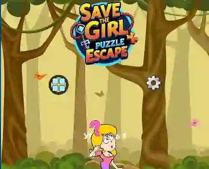 遊戲Save the Girl Puzzle Escape在線