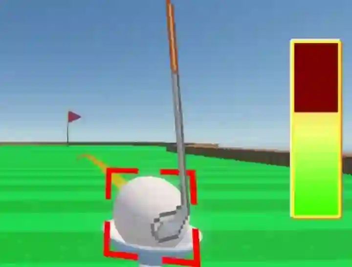 遊戲Super Mega Power Golf 3D在線