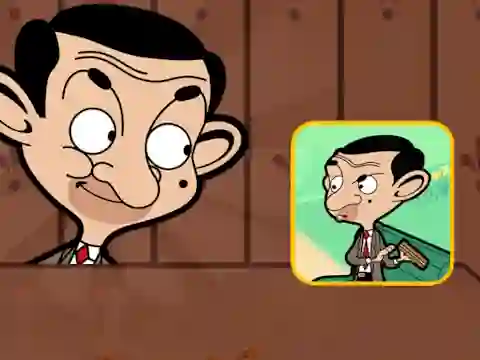 遊戲Mr Bean Solve Puzzle在線