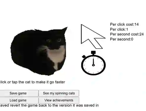 遊戲Spinning Cat Clicker在線