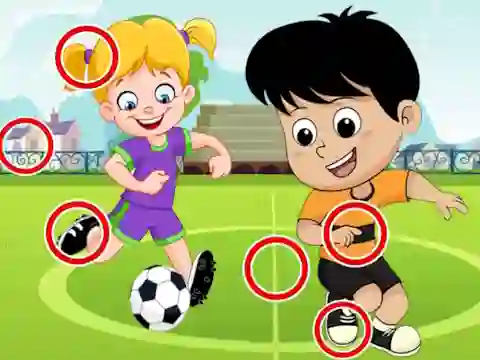 遊戲Soccer Differences在線