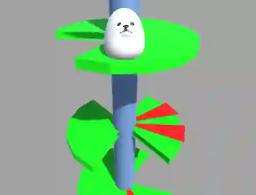 遊戲Eggdog Helix Jumper在線