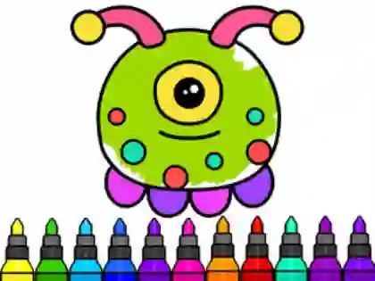 遊戲Coloring Book: Alien在線