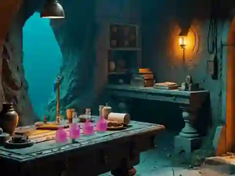 遊戲Underwater Sorceress Escape在線