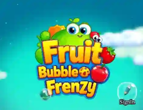 遊戲Fruit Bubble Frenzy在線