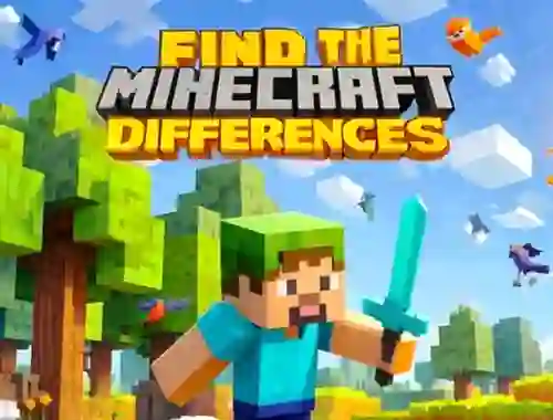 遊戲Find The Differences: Minecraft在線