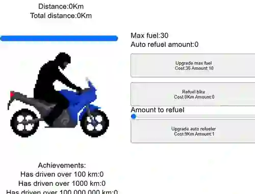 遊戲Motorbike Clicker在線