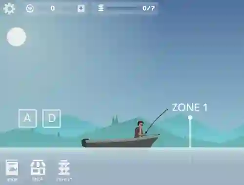 遊戲Fishing Simulator在線