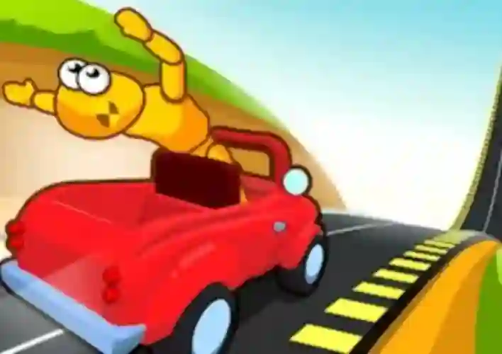 遊戲Downhill Car Ride Crash Test在線