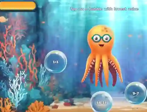 遊戲Bubble Math Dive在線