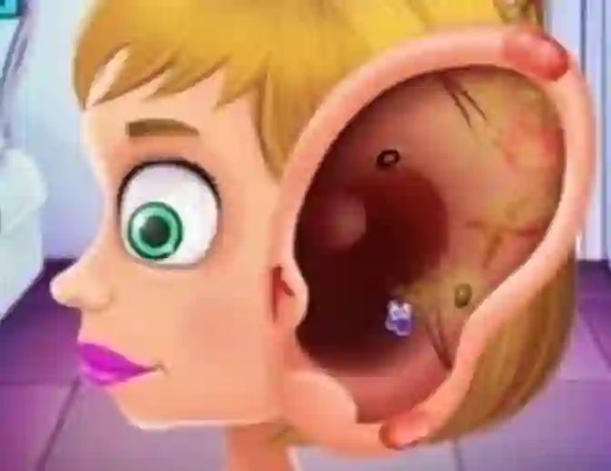 遊戲Children's Doctor Treating Ears在線