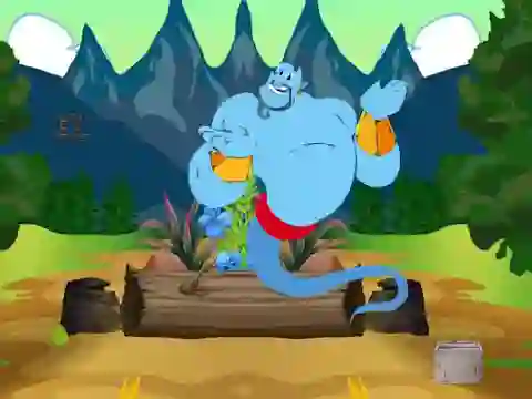 遊戲Escape From Wonder Genie Land在線