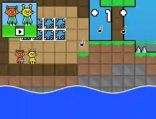 遊戲Sprunki vs MCCraft在線
