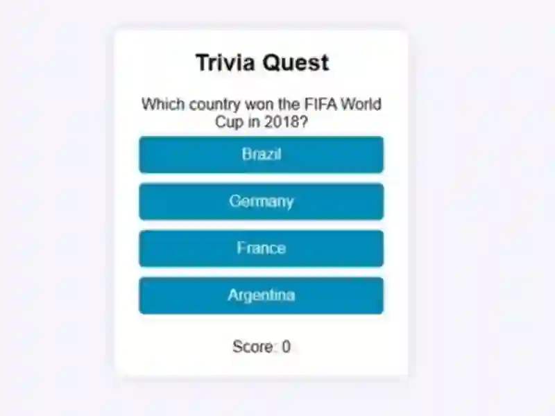 遊戲Trivia Quest在線