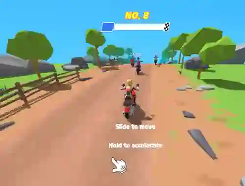 遊戲Moto Attack Bike Racing在線