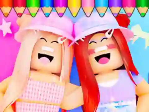 遊戲Coloring Book: Roblox Bestie在線