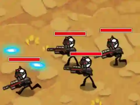 遊戲Stickman Warfare在線