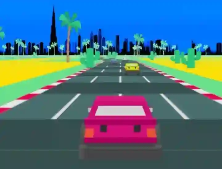 遊戲Dubai Race在線