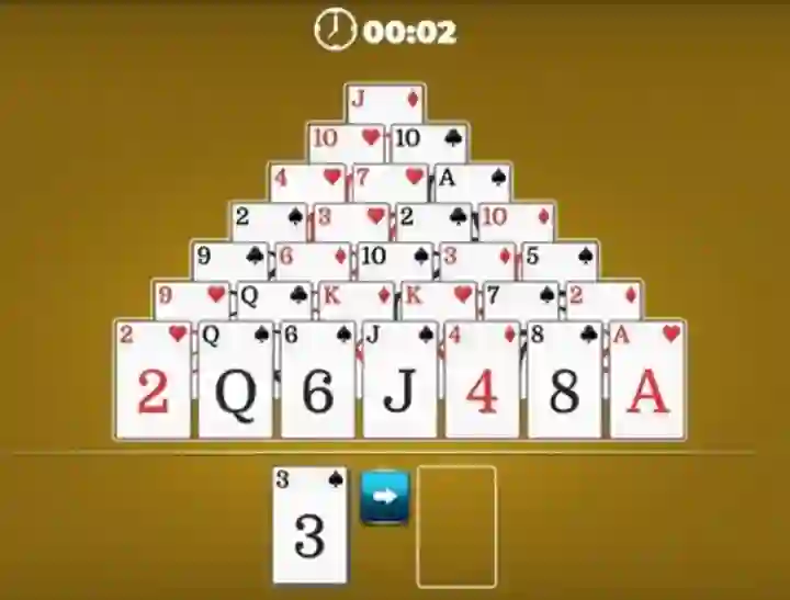 遊戲Pyramid Solitaire在線