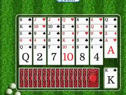 遊戲Golf Solitaire在線