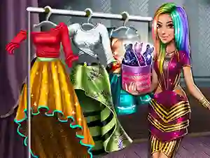 遊戲Tris Runway Dolly Dress Up在線