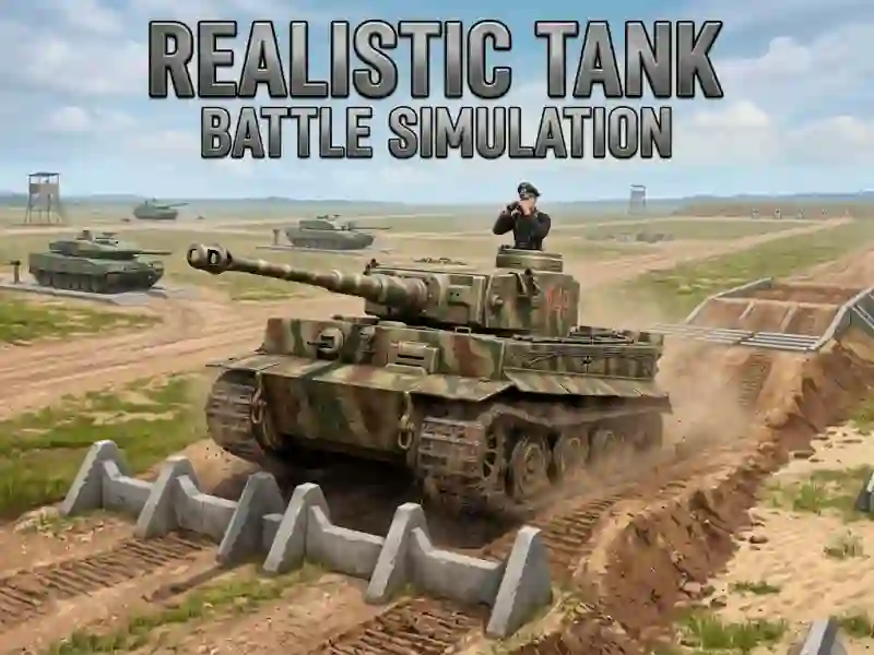 遊戲Realistic Tank Battle Simulation在線