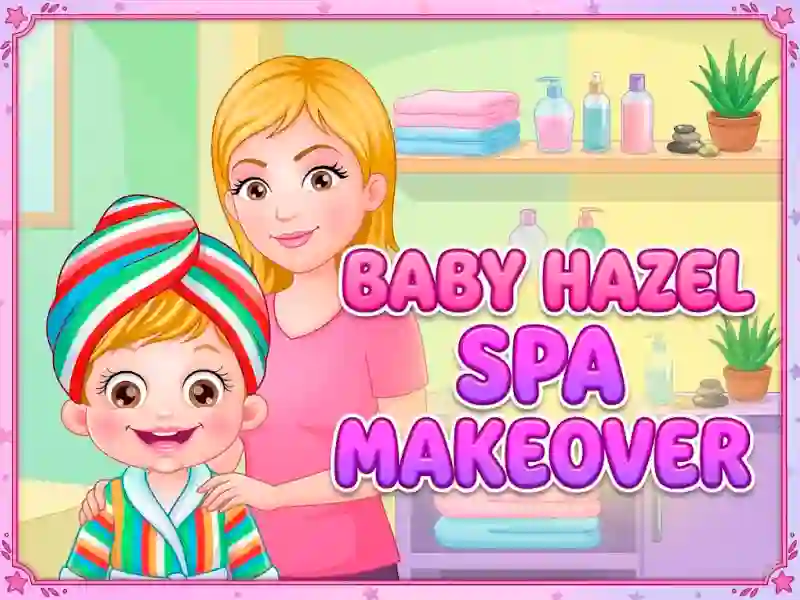 遊戲Baby Hazel Spa Makeover在線