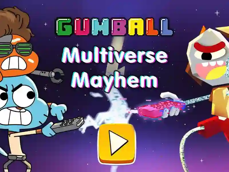 遊戲The Amazing World of Gumball Multiverse Mayhem在線