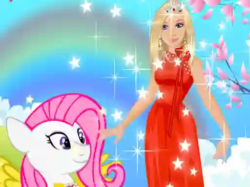 遊戲Barbie and Pony Dressup在線